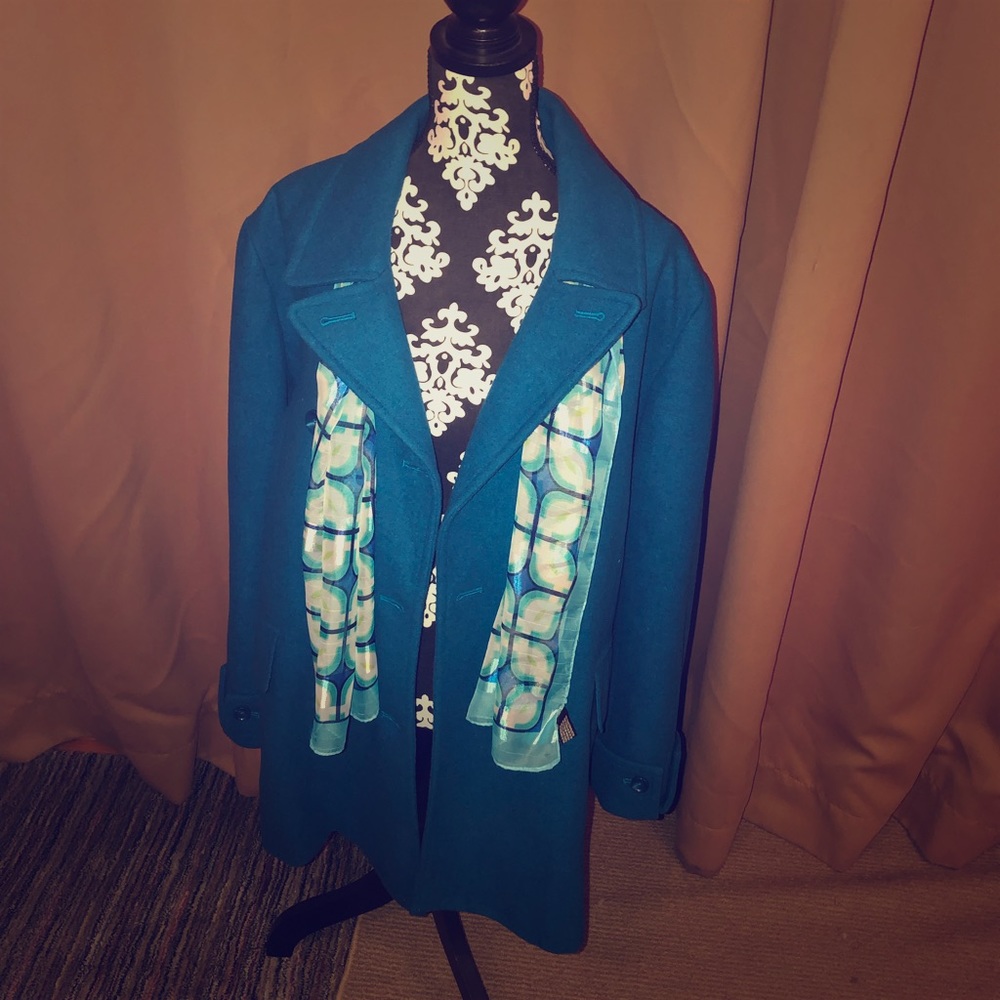 Coldwater Creek Double Breasted Pea Coat